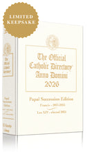 Load image into Gallery viewer, Printed Book (2026) Papal Succession Edition - White