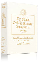 Load image into Gallery viewer, Printed Book (2026) Papal Succession Edition - White