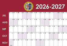 Load image into Gallery viewer, 2026-2027 Mid-Year Catholic Wall Planner
