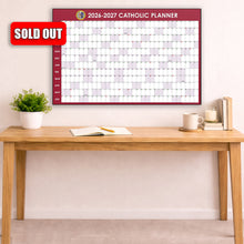 Load image into Gallery viewer, 2026-2027 Mid-Year Catholic Wall Planner
